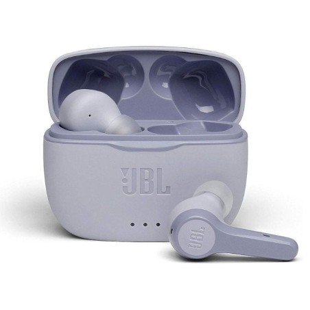 Auriculares Bluetooth JBL Tune 215 TWS con estuche de carga/ Autonomía 5h/ Purpura