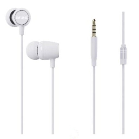 Auriculares Intrauditivos Aiwa ESTM-20WT/ Jack 3.5/ Blancos