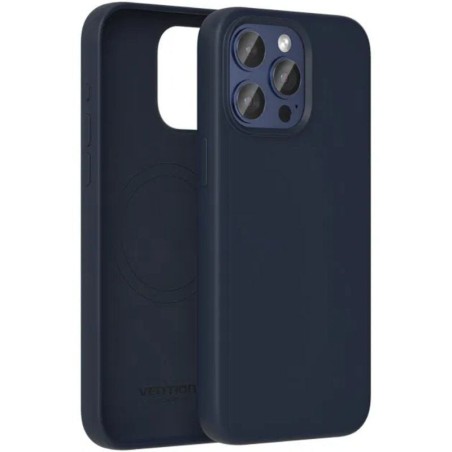 Funda Silicona con Magsafe Vention KUDL0-20/ Compatible con iPhone 13 Mini/ Azul