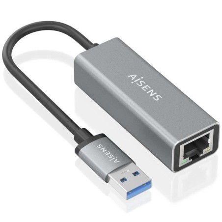 Adaptador USB 3.0 - RJ45 Aisens A106-0897/ 1000Mbps