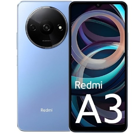 Smartphone Xiaomi Redmi A3 4GB/ 128GB/ 6.71'/ Azul Lago