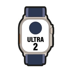 Apple Watch Ultra 2/ GPS/ Cellular/ 49mm/ Caja de Titanio/ Correa Loop Trail Azul S/M