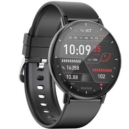 Smartwatch Aiwa SW-A800/ Notificaciones/ Frecuencia Cardíaca/ Negro