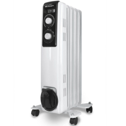 Radiador de Aceite Orbegozo RF 1000 A/ 2 Potencias/ 500-1000W/ 5 Elementos Caloríficos