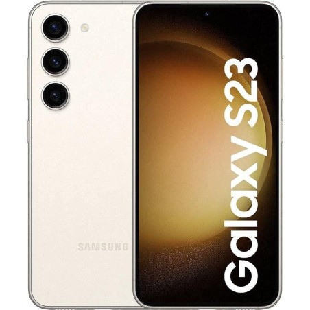 Smartphone Samsung Galaxy S23 8GB/ 256GB/ 6.1'/ 5G/ Crema