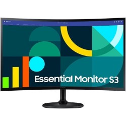 Monitor Profesional Samsung Essential Monitor S3 S36GD S24D302GAU/ 27'/ Full HD/ Negro