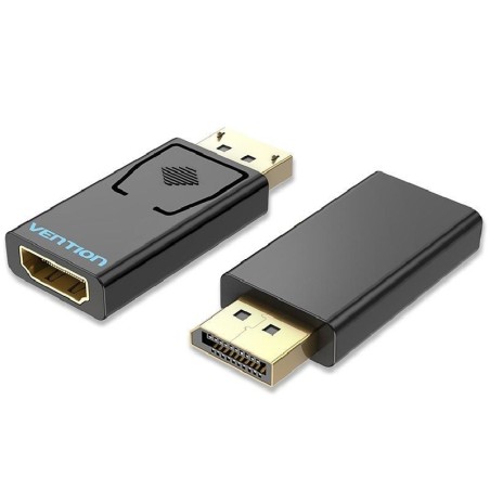 Adaptador Vention HBKB0/ DisplayPort Macho - HDMI Hembra