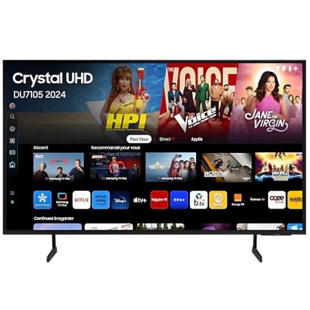 Televisor Samsung Crystal UHD TU65DU7105 65'/ Ultra HD 4K/ Smart TV/ WiFi