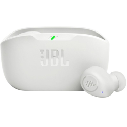Auriculares Bluetooth JBL Wave Buds con estuche de carga/ Autonomía 8h/ Blancos