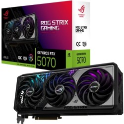 Tarjeta Gráfica Asus ROG Strix OC GeForce RTX 5070Ti/ 12GB GDDR7