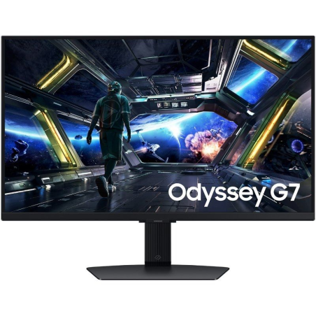 Smart Monitor Gaming Samsung Odyssey G7 G70D S27DG702EU 27'/ 4K/ 1ms/ 144Hz/ IPS/ Multimedia/ Regulable en altura/ Smart TV/ Neg