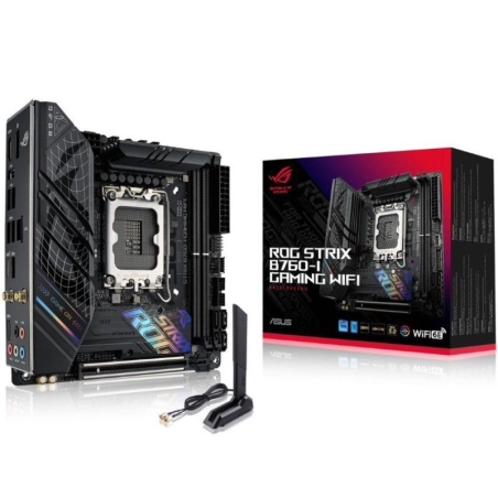 Placa Base Asus ROG STRIX B760-I GAMING (WIFI) Socket 1700/ Mini-ITX