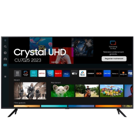 Televisor Samsung Crystal UHD TU50CU7025K 50'/ Ultra HD 4K/ Smart TV/ WiFi