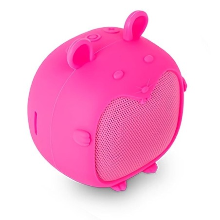 Altavoz con Bluetooth SPC Sounds Pups Mouse/ 3W/ 1.0/ Rosa