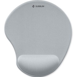 Alfombrilla Ergonómica Subblim Ergo NeoGel MousePad/ 240 × 190 × 15mm/ Plateada
