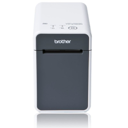 Impresora de Etiquetas y Tickets Brother TD-2125NWB/ Térmica Directa/ Ancho etiqueta 63mm/ USB-RS232C-Bluetooth/ Blanca y Negra