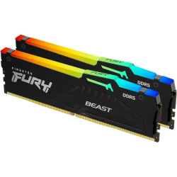 Memoria RAM Kingston FURY Beast RGB EXPO 2 x 16GB/ DDR5/ 6000MHz/ 1.4V/ CL30/ DIMM