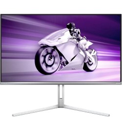 Monitor Gaming Philips Evnia 32M2N8900 31.5'/ 4K/ 0.03ms/ 240Hz/ OLED/ Multimedia/ Regulable en altura/ Blanco