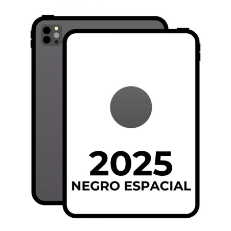 Apple iPad Pro 11' 2025 6th WiFi Cell/ 5G/ M5/ 256GB/ Negro Espacial