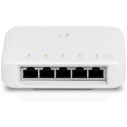Switch Ubiquiti USW-Flex 5 Puertos/ RJ45 10/100/1000 PoE/ Pack 3 uds
