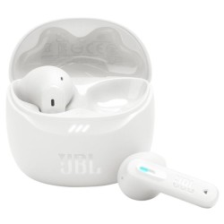 Auriculares Bluetooth JBL Tune Flex 2 con estuche de carga/ Autonomía 12h/ Blanco