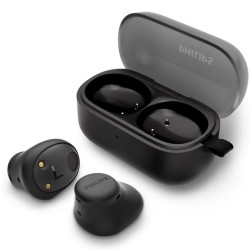 Auriculares Bluetooth Philips TAT2149 con estuche de carga/ Autonomía 6h/ Negros