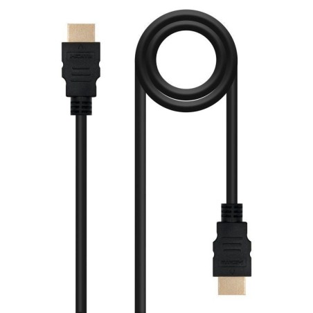 Cable HDMI 1.4 Nanocable 10.15.1701/ HDMI Macho - HDMI Macho/ 1.5m/ Negro