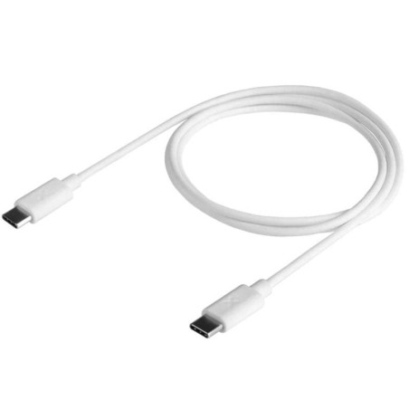 Cable USB Tipo-C Xtorm CE005/ USB Tipo-C Macho - USB Tipo-C Macho/ Hasta 100W/ 10Gbps/ 1m/ Blanco