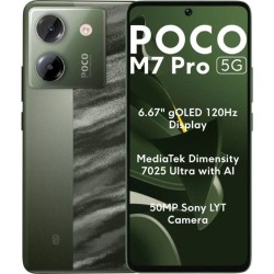 Smartphone Xiaomi POCO M7 Pro 8GB/ 256GB/ 6.67'/ 5G/ Verde