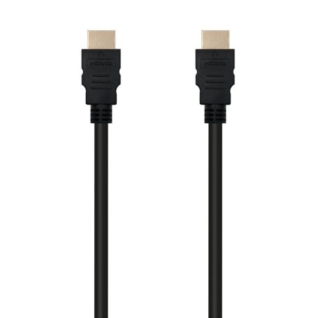 Cable HDMI 1.3b Nanocable 10.15.0301/ HDMI Macho - HDMI Macho/ 1m/ Negro