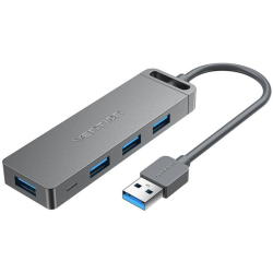 Hub USB 3.0 Vention CHLHB/ 4xUSB/ 1xMicroUSB PD