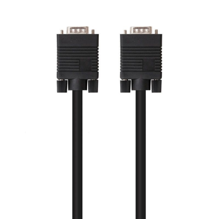 Cable SVGA Nanocable 10.15.1303/ VGA Macho - VGA Macho/ 3m/ Negro