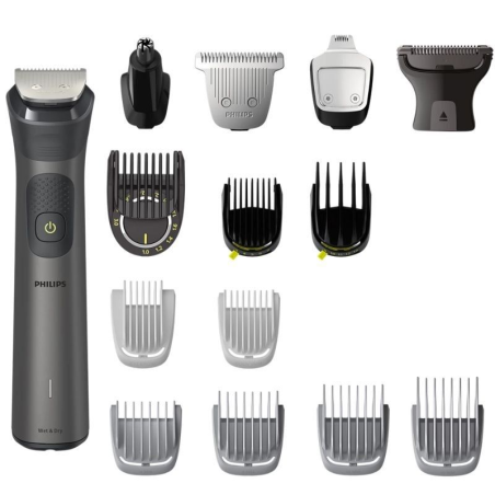 Cortapelos Multigroom Series 7000 Philips MG7940 con Batería/ 15 Accesorios