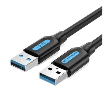 Cable USB 3.0 Vention CONBI/ USB Macho - USB Macho/ 5Gbps/ 3m/ Negro