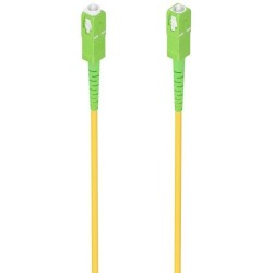 Cable de Fibra Óptica G657A2 3.0 9/125 SMF Aisens A152-0984/ LSZH/ 10m/ Amarillo