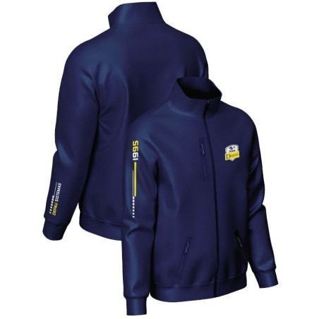 Chaqueta Team Depau para Hombre/ Talla XXL/ Tejido Soft Shell repelente al agua/ Forro Interior de Tejido Polar