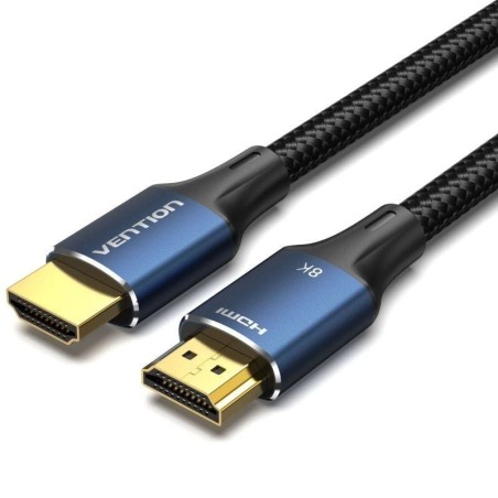 Cable HDMI 2.1 8K Vention ALGLH/ HDMI Macho - HDMI Macho/ 2m/ Azul