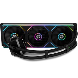 Sistema de Refrigeración Líquida Nox M-360 LCD/ Negro