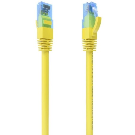 Cable de Red RJ45 AWG26 CCA UTP Aisens A135-0835 Cat.6/ 2m/ Amarillo