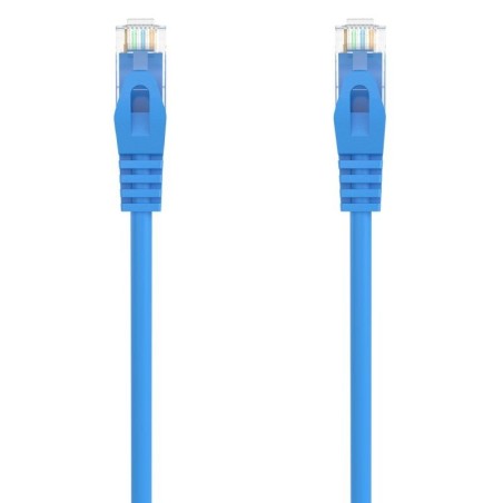 Cable de Red RJ45 AWG24 UTP Aisens A145-0574 Cat.6A/ LSZH/ 1.5m/ Azul