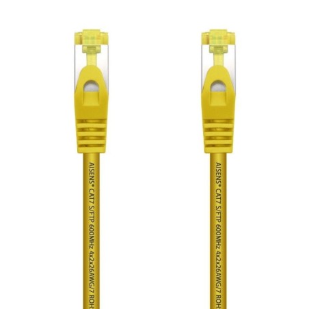 Cable de Red RJ45 SFTP Aisens A146-0474 Cat.7/ 1m/ Amarillo