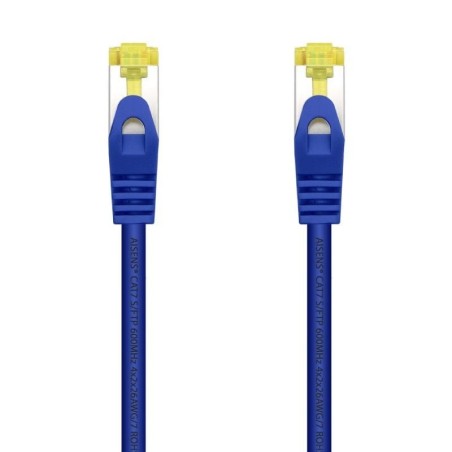 Cable de Red RJ45 SFTP Aisens A146-0476 Cat.7/ 25cm/ Azul