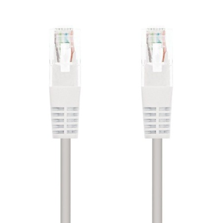 Cable de Red RJ45 UTP Nanocable 10.20.0102-W Cat.5e/ 2m/ Blanco