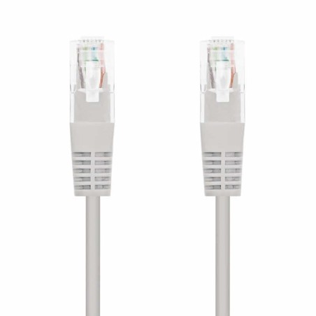 Cable de Red RJ45 UTP Nanocable 10.20.0400-L30 Cat.6/ 30cm/ Gris