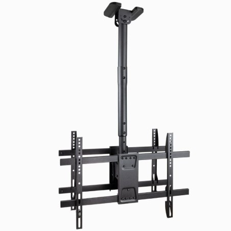 Soporte de Techo Giratorio/ Inclinable/ Nivelable TooQ LPCE2286TSLI-B para 2 TV de 43-86'/ hasta 100kg