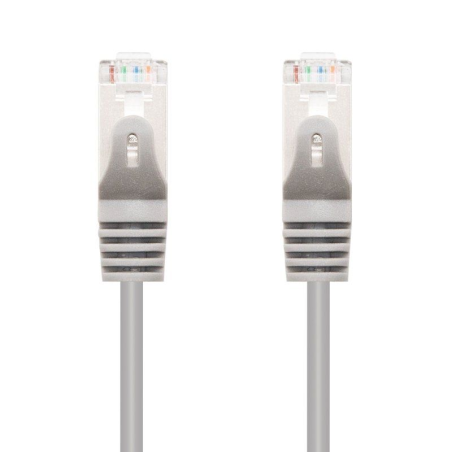 Cable de Red RJ45 FTP Nanocable 10.20.0810 Cat.6/ 10m/ Gris