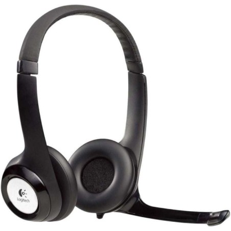 Auriculares Logitech H390/ con Micrófono/ USB/ Negros