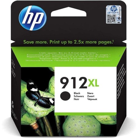 Cartucho de Tinta Original HP nº912 XL Alta Capacidad/ Negro