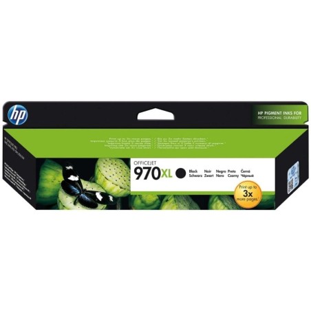 Cartucho de Tinta Original HP nº970 XL Alta Capacidad/ Negro