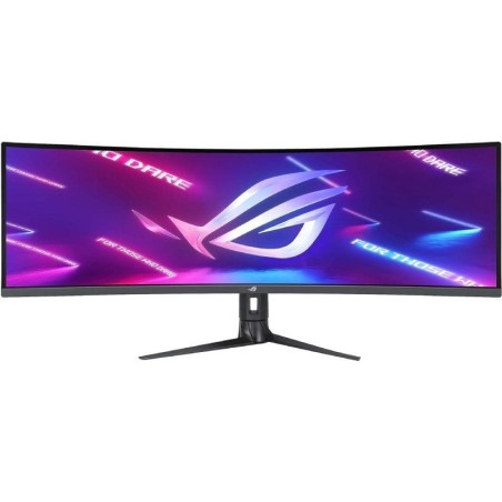 Monitor Gaming Ultrapanorámico Curvo Asus Rog Strix XG49WCR 49'/ Dual QHD/ 1ms/ 165Hz/ VA/ Regulable en altura/ Multimedia/ Negr